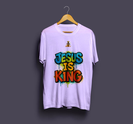 DIE DAILY Jesus Is King Oversized T-shirts