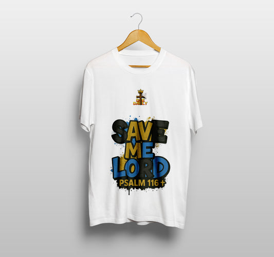 DIE DAILY Save Me Lord Oversized T-shirts